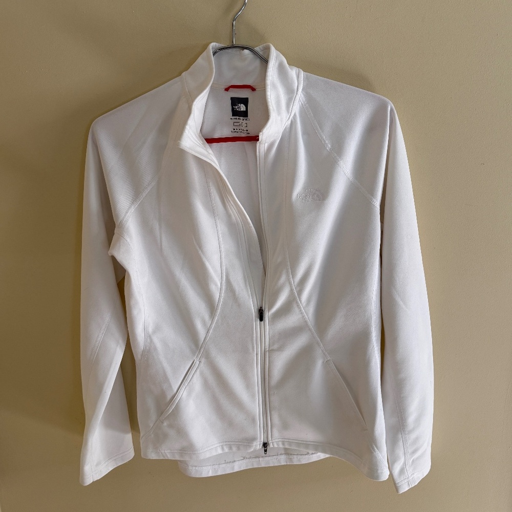 Large, North Face, White, Ski Layer,